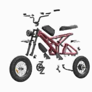 Grünes faltbares Elektrofahrrad Hersteller